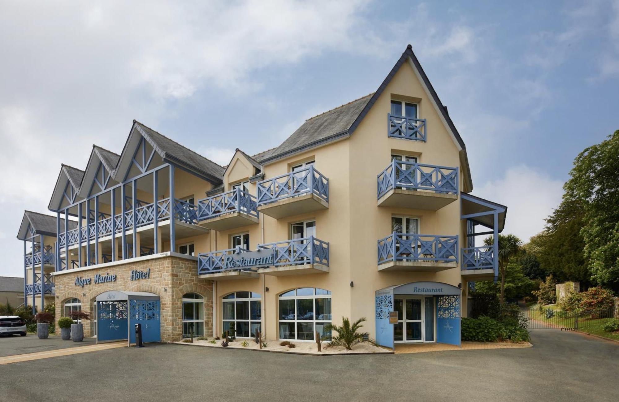 Hotel Aigue Marine Tréguier Exterior foto